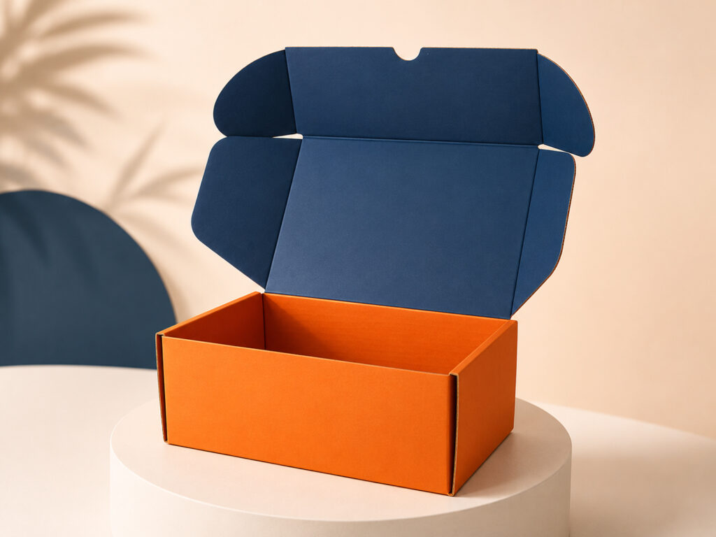 Colored Corrugated Cartons