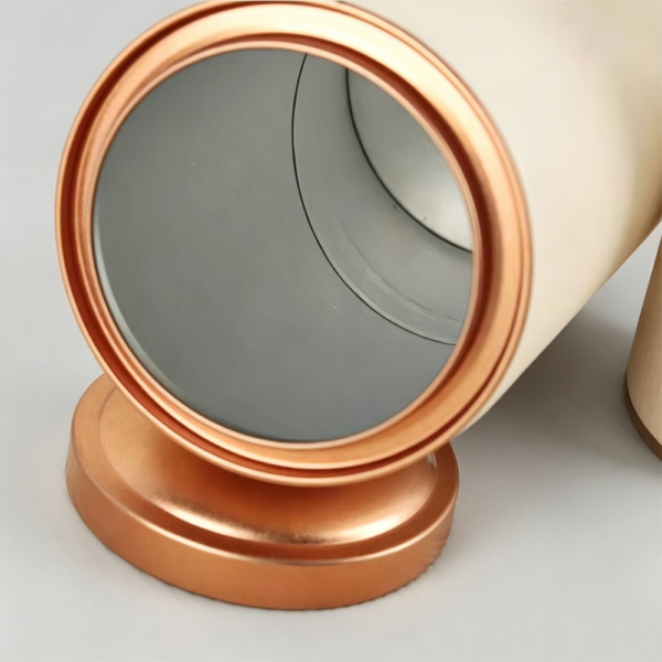 Copper Lid Rigid Paper Tube Food Canister Packaging Box