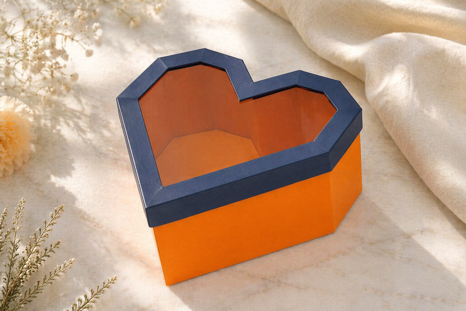 Heart-shaped Rigid Bocxes