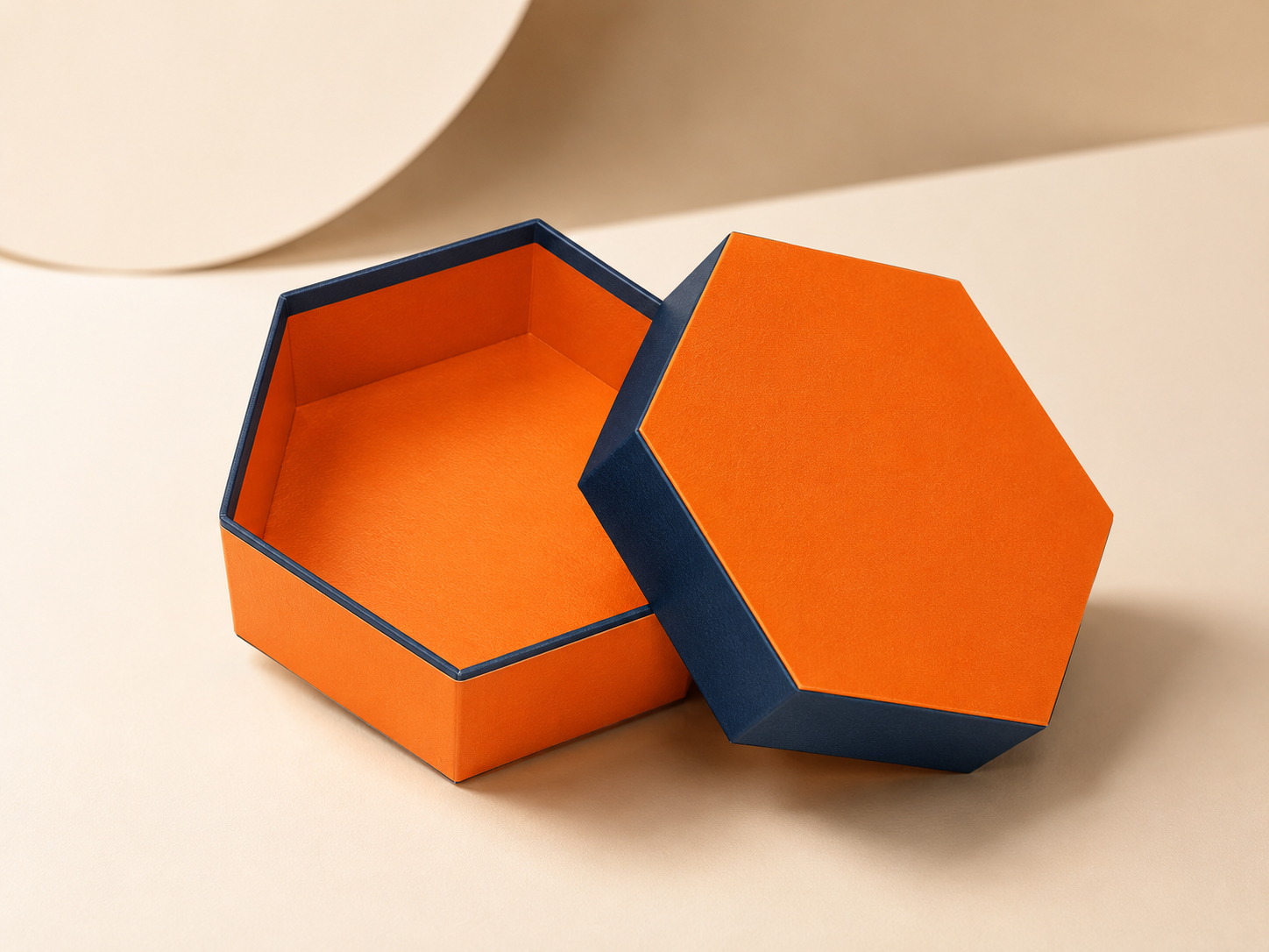 Hexagon Rigid Boxes