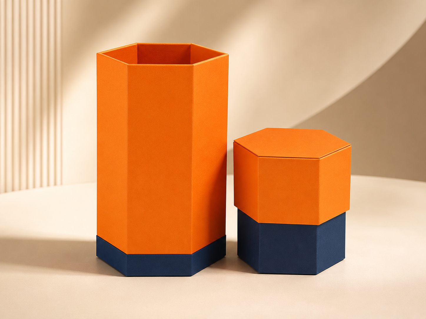 Hexagon Rigid Boxes