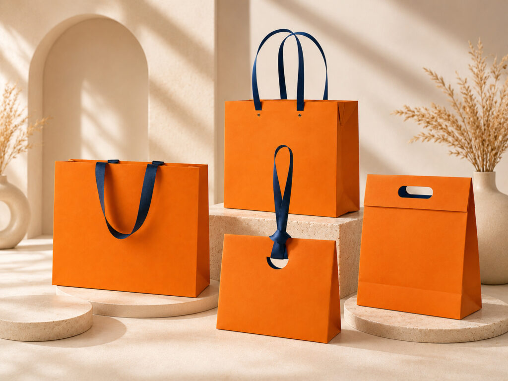 Sacs en papier pour les courses