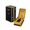 Foil Stamped Double-Door Rigid Wine Box with EVA Insert