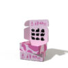 Pink Cat-Themed Corrugated Pet Subscription Mailer Boxes