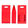 Printed Two-Bottle Wine Carrier Box with Die-Cut Handle