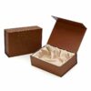 Tone-on-Tone Leopard Rigid Box with Satin Lining