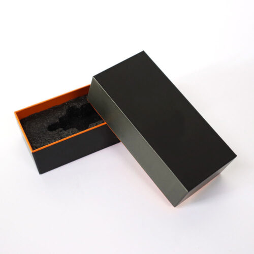 Custom Two-Piece Rigid Boxes with Die-Cut Foam Inserts