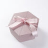 Custom Hexagon Gift Boxes with Ribbon  OEM Manufacturer