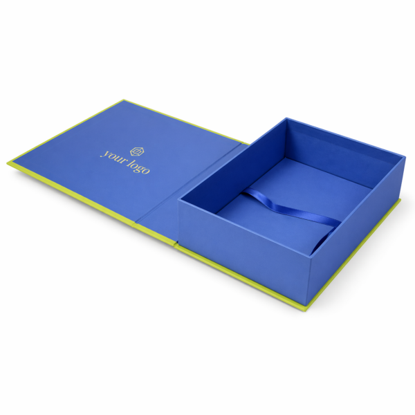Book-Style Rigid Gift Box Manufacturer with Gold Foil