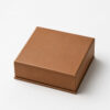 Book Style Rigid Gift Box with Leather-Look Finish