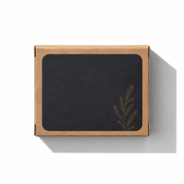 Boîtes d'expédition personnalisées en papier kraft et cartons à fenêtre découpés à l'emporte-pièce