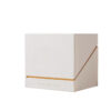 Custom Slant-Opening Rigid Perfume Boxes with Gold Tray