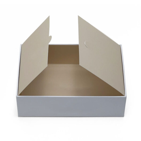 Custom Two-Piece Rigid Gift Boxes with Double Inner Flaps