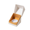 Custom Slant-Opening Rigid Perfume Boxes with Gold Tray