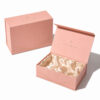 Custom Pink Rigid Gift Boxes with Satin Lining Wholesale