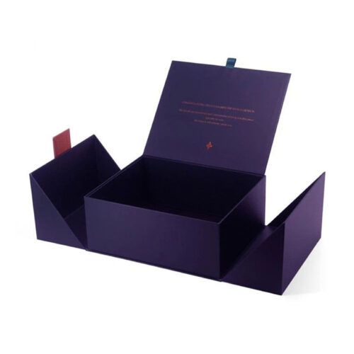 Custom Double-Door Rigid Gift Boxes with Magnetic Closure