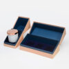 Custom Slanted Rigid Candle Gift Boxes with Inserts