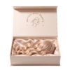 Custom Wig Packaging Box with Satin Lining and Logo