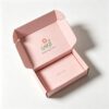 Custom Pink Corrugated Mailer Boxes with Logo Printing