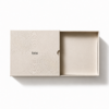 Custom Rigid Drawer Boxes with Embossed Paper Sleeves
