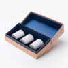 Custom Slanted Rigid Candle Gift Boxes with Inserts