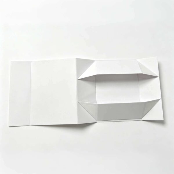 Custom Foldable Magnetic Gift Boxes with Gold Foil Logo