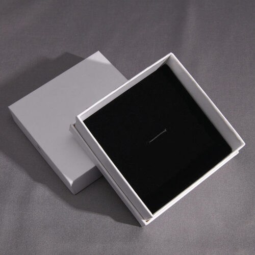 Custom Two-Piece Rigid Jewelry Boxes with Velvet Insert