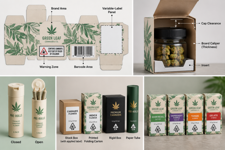 大麻品牌为何依赖定制印刷包装盒